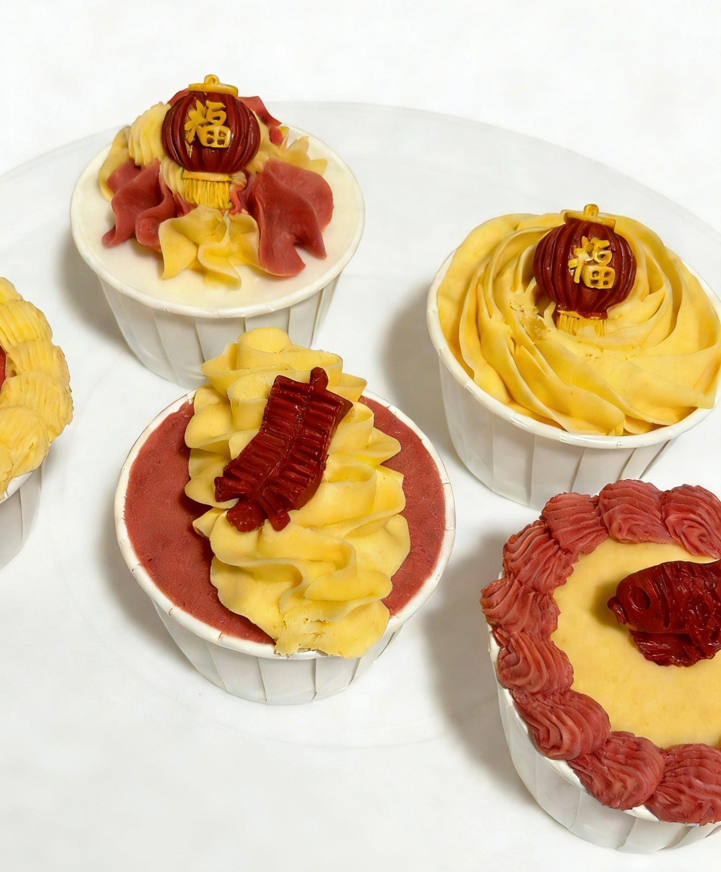 Lunar New Year Cup Cake for Dogs and Cats