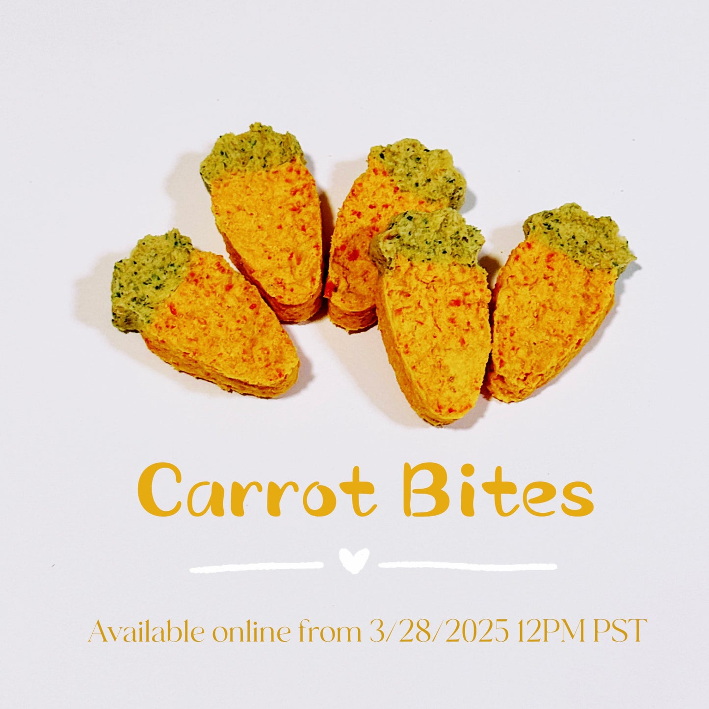 Carrot Bites | Healthy Dog Chews | High Value Treats