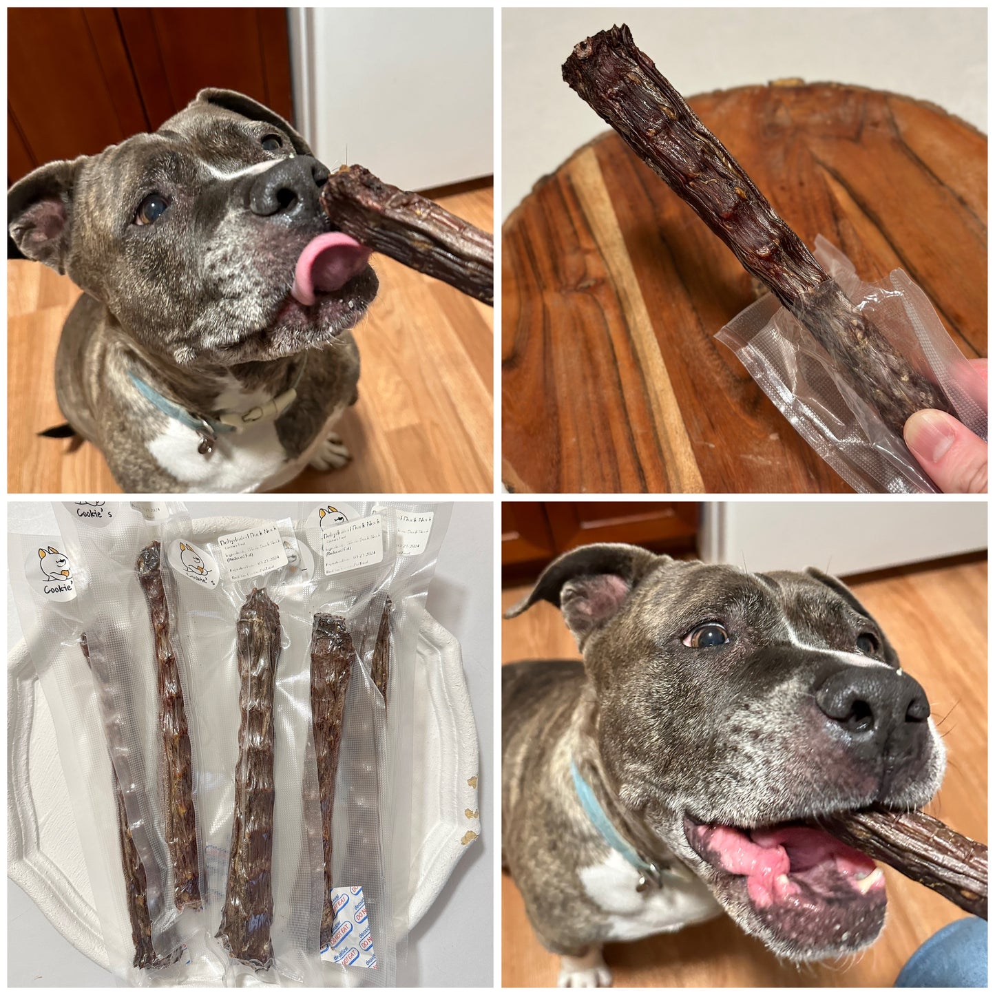 Dehydrated Whole Duck Neck | Dog Chew