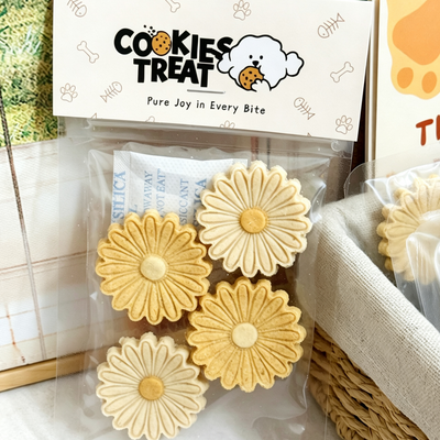 Daisy Cookies | No Grain | For Both Dogs and Cats | 4pcs