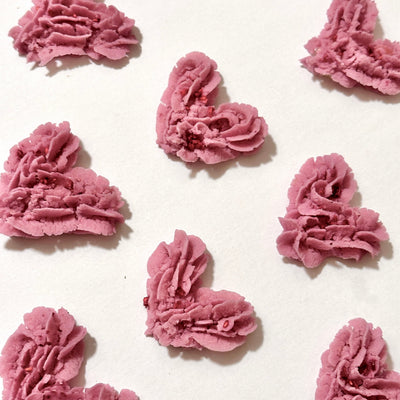 Yam and Cheese Heart Cookies | Hard texture | friendly to chicken allergic pets