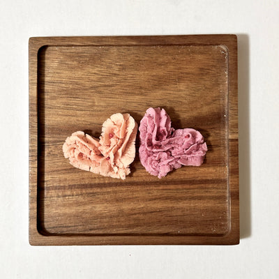 Yam and Cheese Heart Cookies | Hard texture | friendly to chicken allergic pets