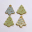 Christmas Tree Cookies | Icing Pet Cookies | 4 pcs