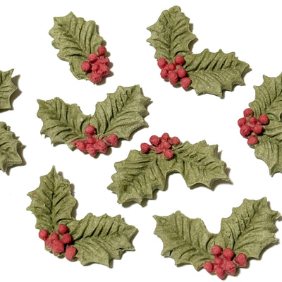Christmas Holly Treats | No Grain | For Both Dogs and Cats | 8 pcs
