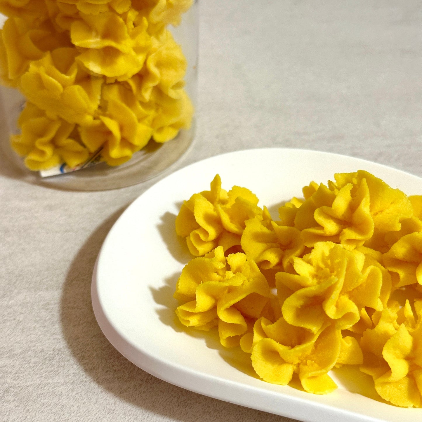 Golden Flower Pastry, 100% Egg Yolk and Goat Milk powder